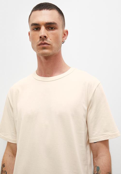 Superbalist - Aaron BCI relaxed fit tee - ecru