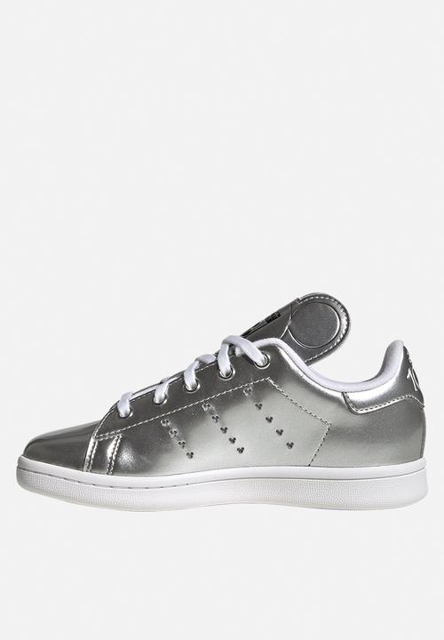 adidas Originals - Stan smith c - silver met./core black/ftwr white