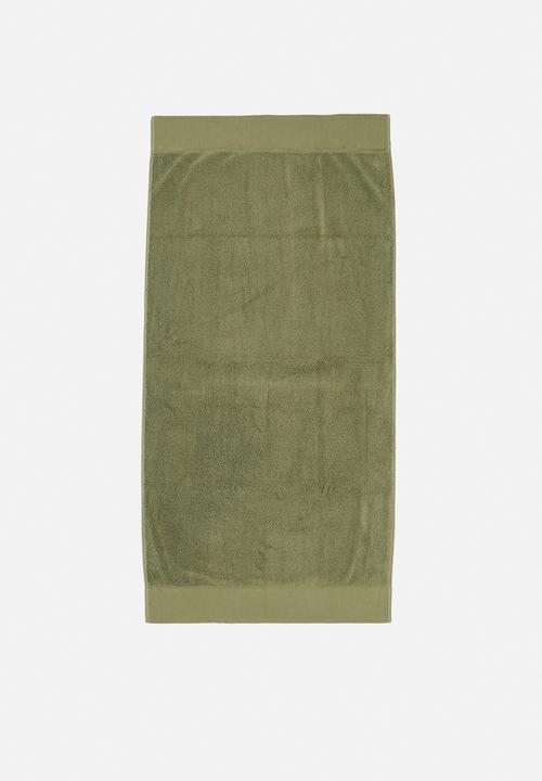 Hertex Haus - luxor bath towel - willow