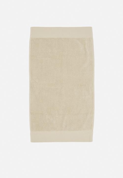 Hertex Haus - Luxor hand towel - limestone