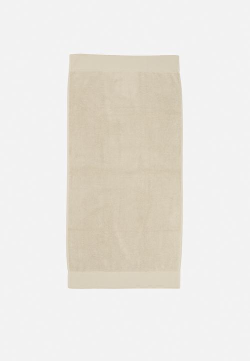 Hertex Haus - Luxor bath towel - limestone