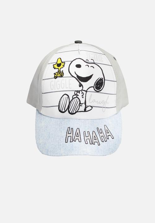 Character Group - Snoopy peak cap - grey
