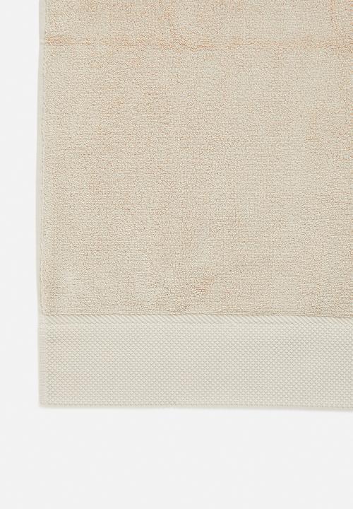 Hertex Haus - Luxor bath sheet - limestone