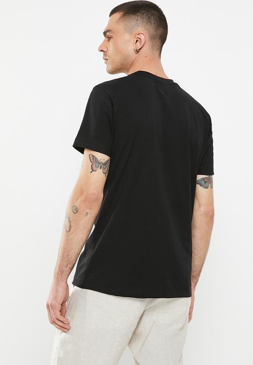 MANGO - T-shirt cherlo - black
