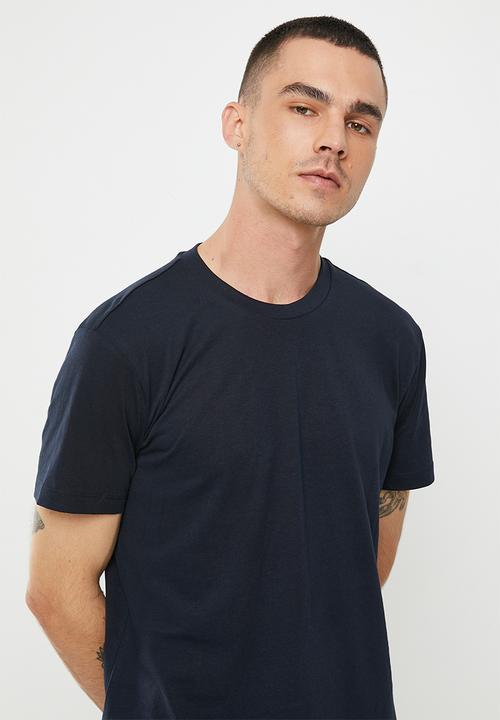 MANGO - T-shirt cherlo - navy