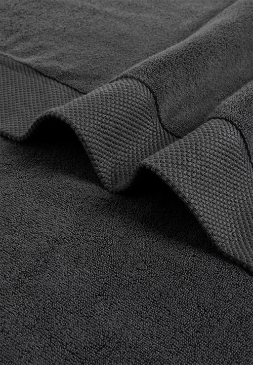 Hertex Haus - Luxor bath sheet - liquorice