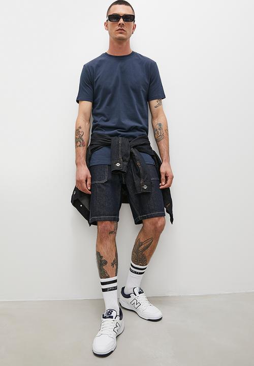 Superbalist - Nate BCI crew neck tee - navy