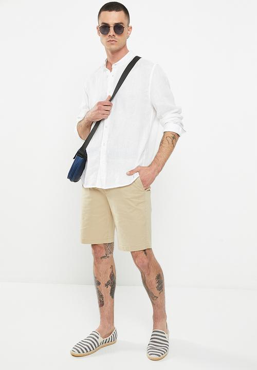 MANGO - Shirt chennai - white