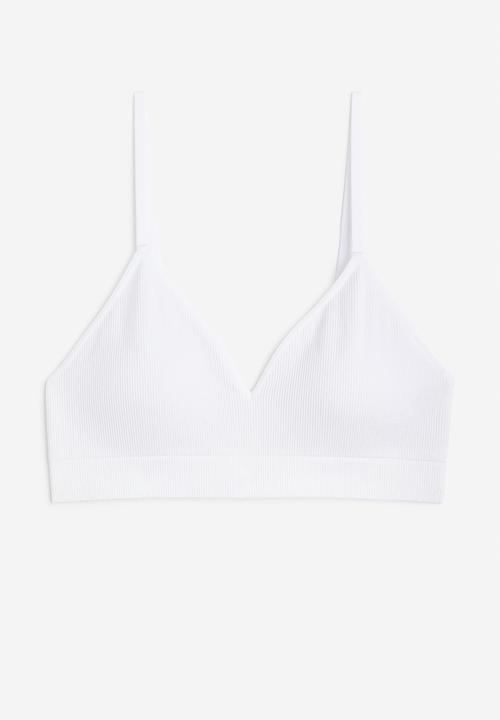 H&M - Padded bra - white