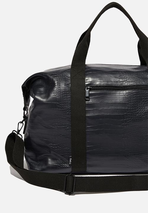 Typo - Off the grid holdall duffle - black textured