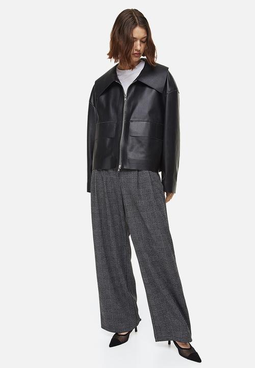 H&M - Oversized jacket - black