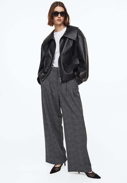 H&M - Oversized jacket - black