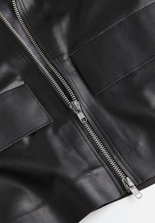 H&M - Oversized jacket - black