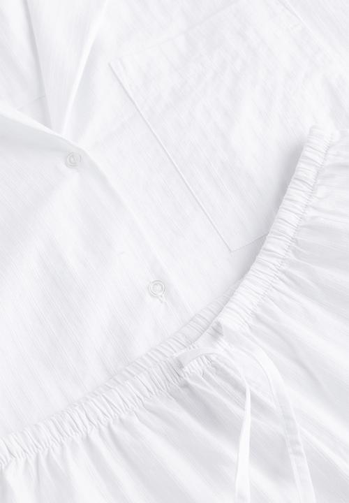 H&M - Jacquard-weave pyjamas - white