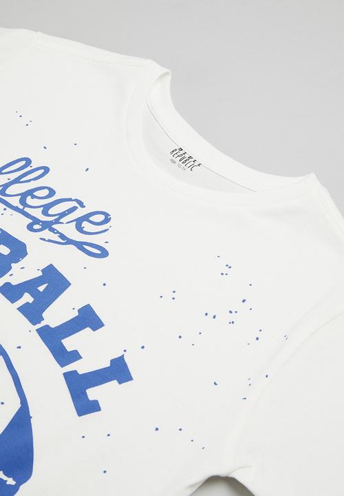 Rebel Republic - Summer pj set - ecru/blue