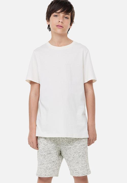 H&M - Sweatshorts - grey marl