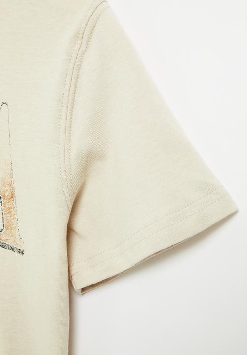 Cotton On - Jonny short sleeve print tee - rainy day/alaska bear