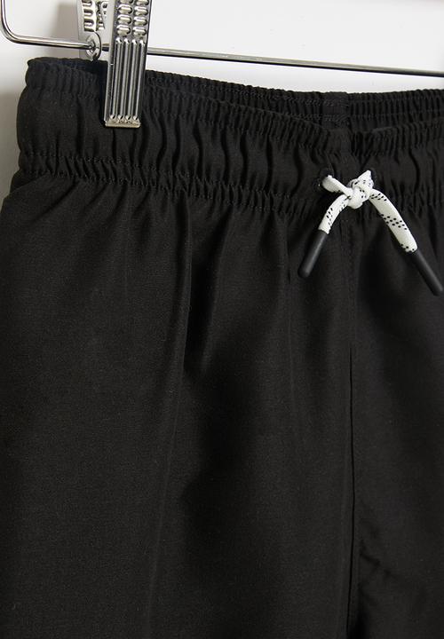 Converse - Teen core pull-on swim trunk - black