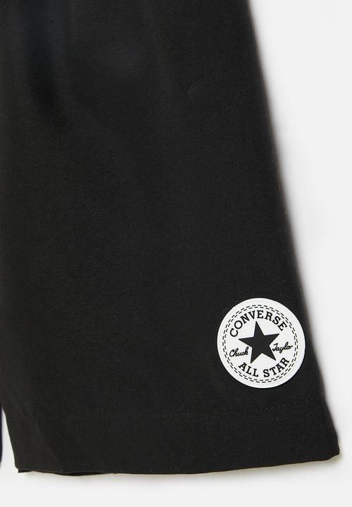 Converse - Teen core pull-on swim trunk - black