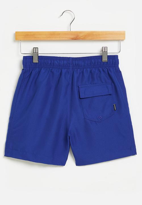 Converse - Teen Core pull-on swim trunk - converse blue