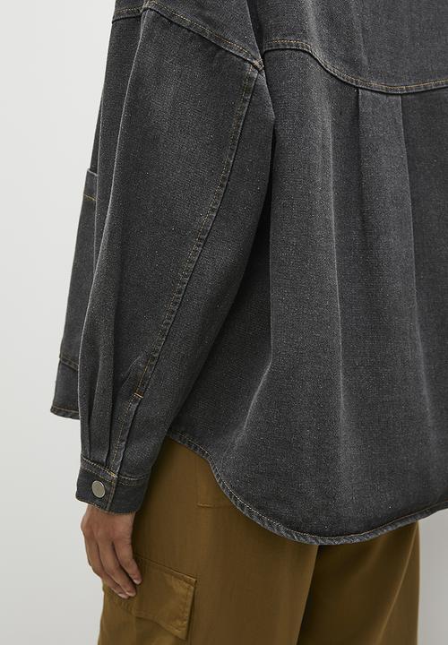 Superbalist - Denim overshirt - black