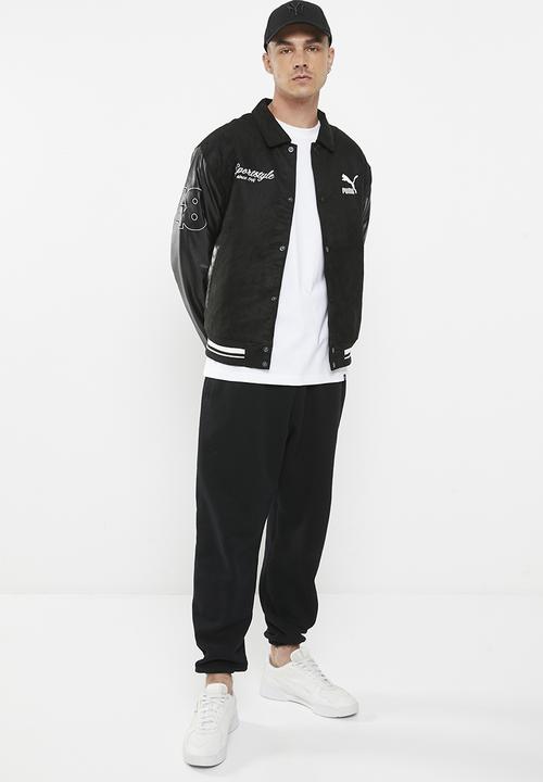 PUMA - Puma team varsity jacket - puma black 