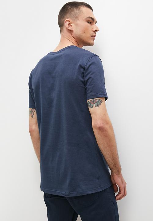 Superbalist - 2 Pack dean bci v-neck tees - navy / white