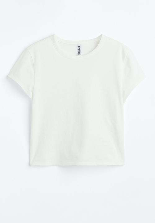 H&M - Cotton jersey T-shirt - white