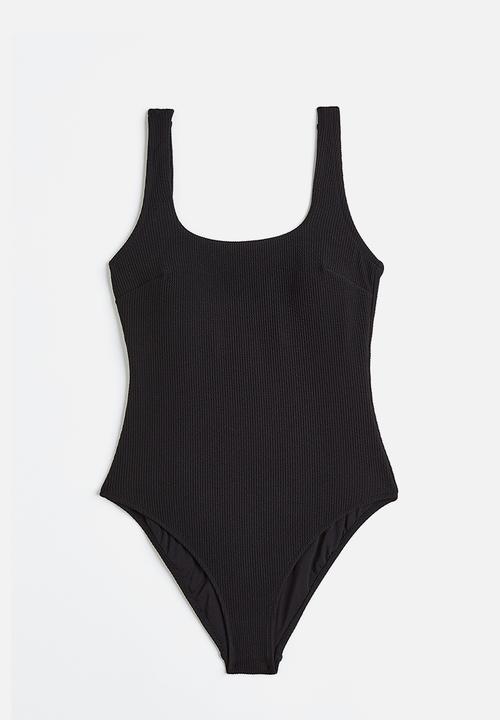 H&M - Padded-cup swimsuit - black