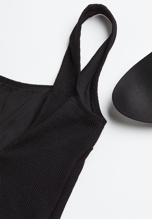 H&M - Padded-cup swimsuit - black
