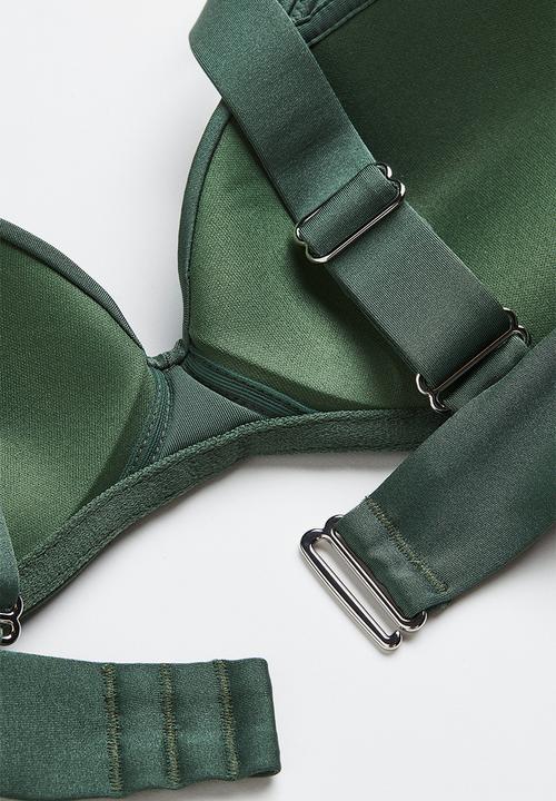 H&M - Push-up bikini top - khaki green