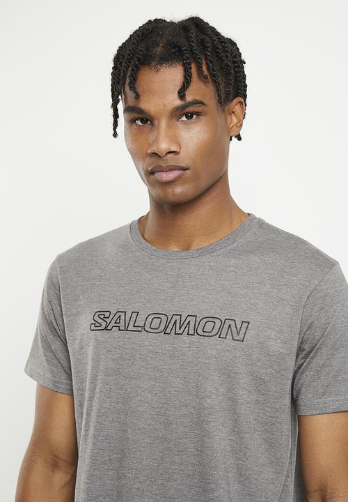 Salomon - Baltoro short sleeve tee - dark-grey