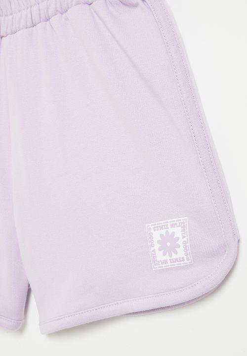 Rebel Republic - Printed shorts - lavender