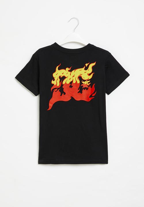 DC - Burner short sleeve boy - black