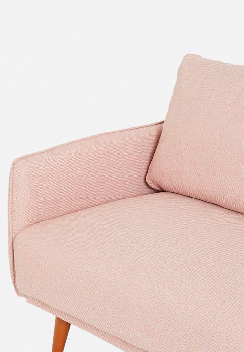 Sixth Floor - Montreux 3 seater sofa - blush