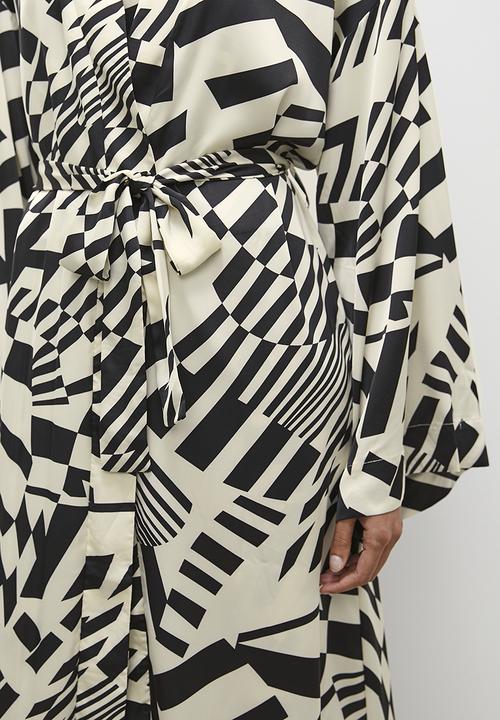 Superbalist - Maxi robe - black geo