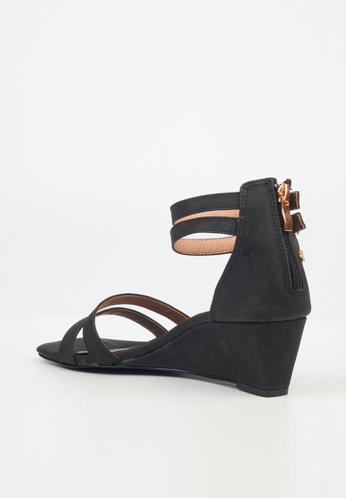 Butterfly Feet - Marla 1 wedge heel - black