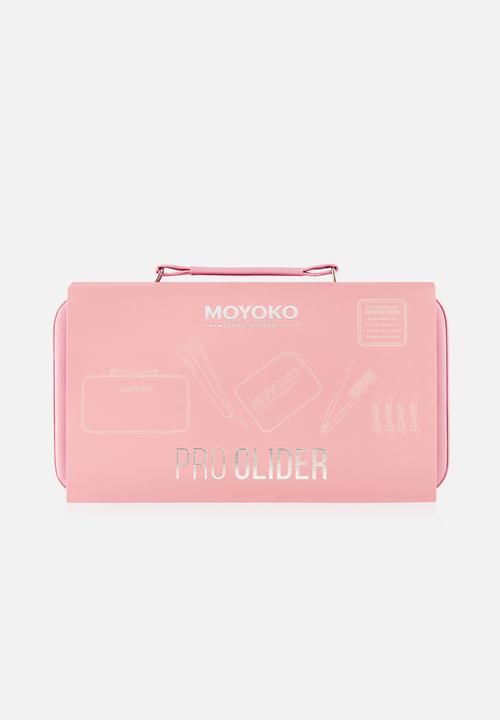 Moyoko Professional - Pro Glider - Hair Straightener Kit - Ceramic Flat Iron - Blush Pink