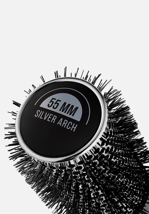 Moyoko Professional - Professional Silver Arch Heat-Resistant Round Brush - 55mm