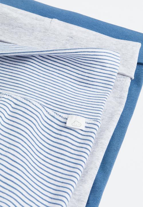 H&M - 3-pack trousers - grey/blue/multi