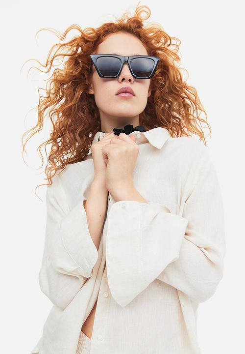 H&M - Linen shirt - light beige marl 