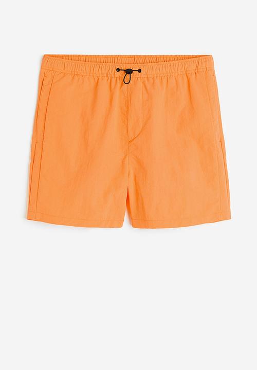 H&M - Regular fit nylon shorts - orange