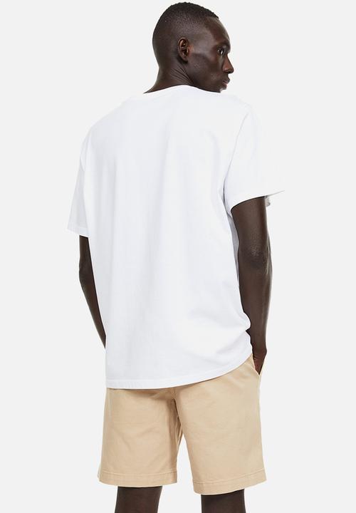H&M - Regular fit chino shorts - beige