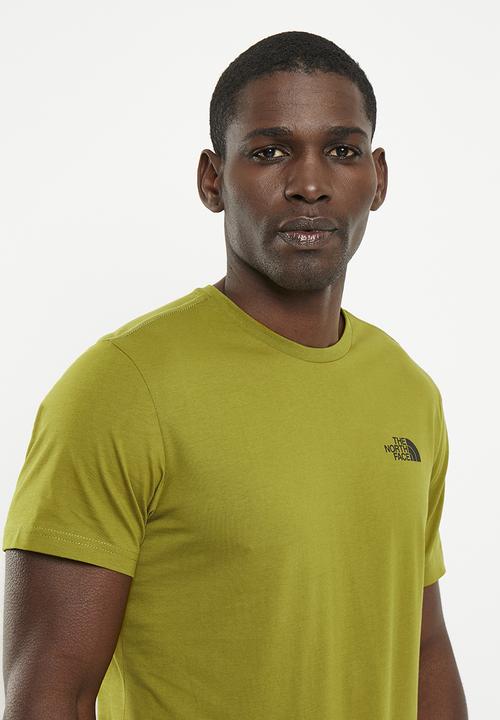 The North Face - M short sleeve simple dome tee - eu - sulphur moss 