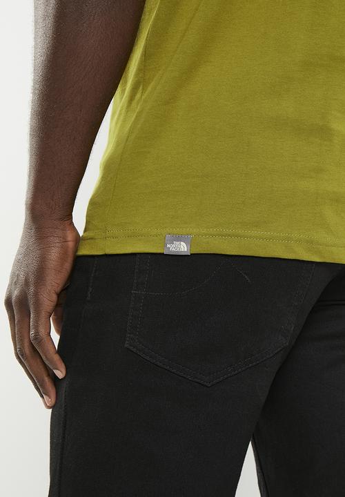 The North Face - M short sleeve simple dome tee - eu - sulphur moss 