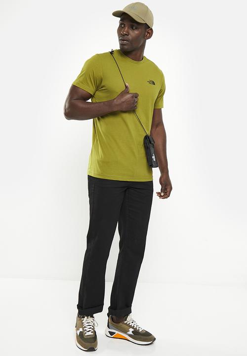 The North Face - M short sleeve simple dome tee - eu - sulphur moss 