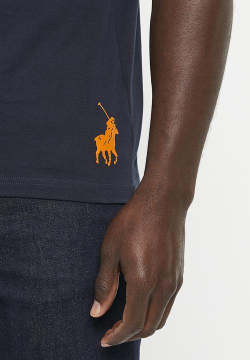 POLO - Men sport short sleeve logo tee - navy