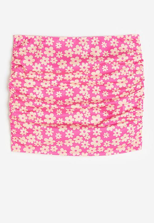 H&M - Gathered swim skirt - pink