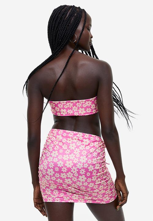 H&M - Gathered swim skirt - pink
