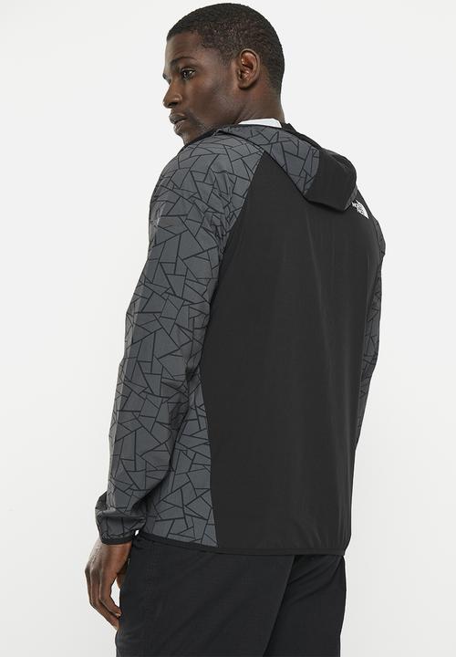 The North Face - M MA LAB WIND FULL ZIP - EU - E1TNF Black TNF Tangram Print-TNF Black 